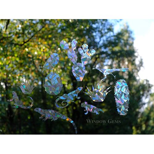 Window Gems Prismatic Window Cling - Desert Mix