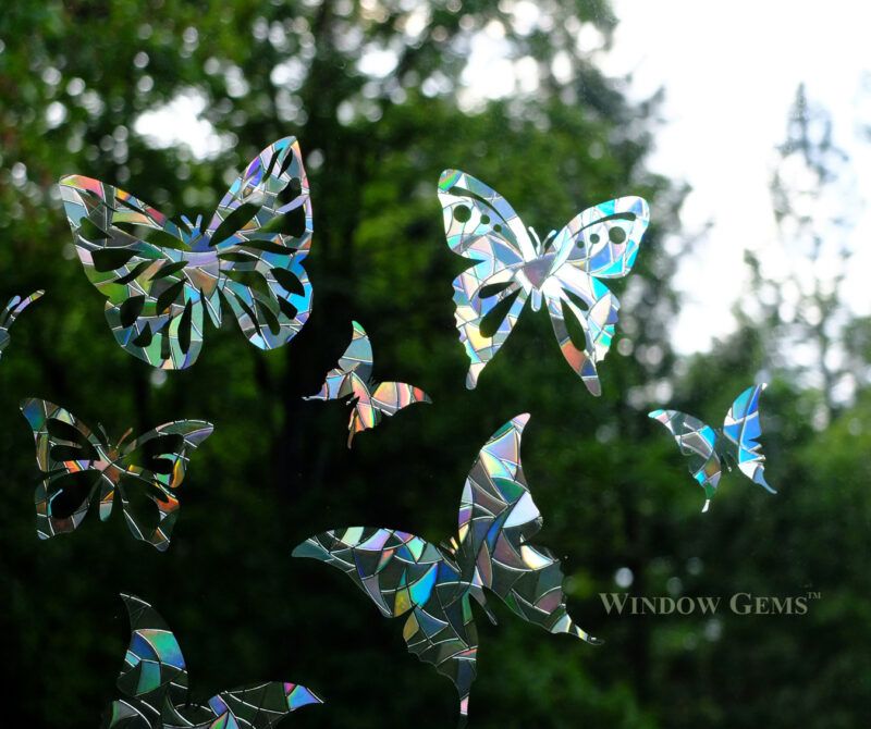 Window Gems Prismatic Window Cling - Butterfly
