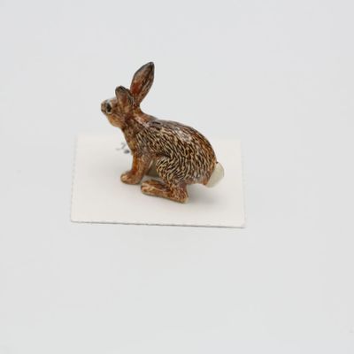 LIttle Critterz Porcelain Miniature - Freeze Cotontail Bunny