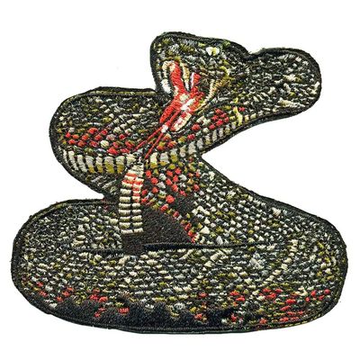 Iron-On Patch - Rattlesnake
