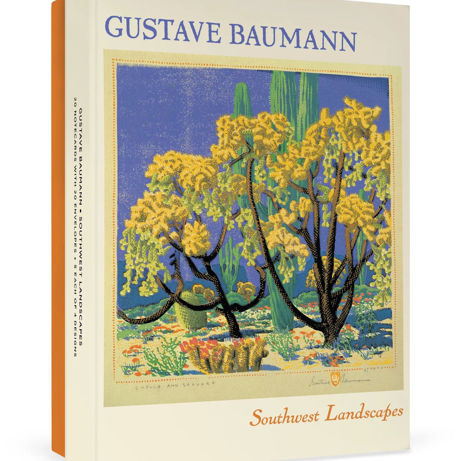 Pomegranate Boxed Notecards-Gustave Baumann Assortment