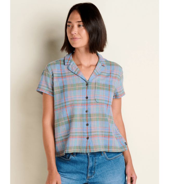 Toad&amp;Co Women's Camp Cove Shirt, Color: Brook Pattern, Size: XS