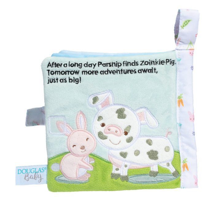 Douglas Soft Activity Book-Parsnip Bunny