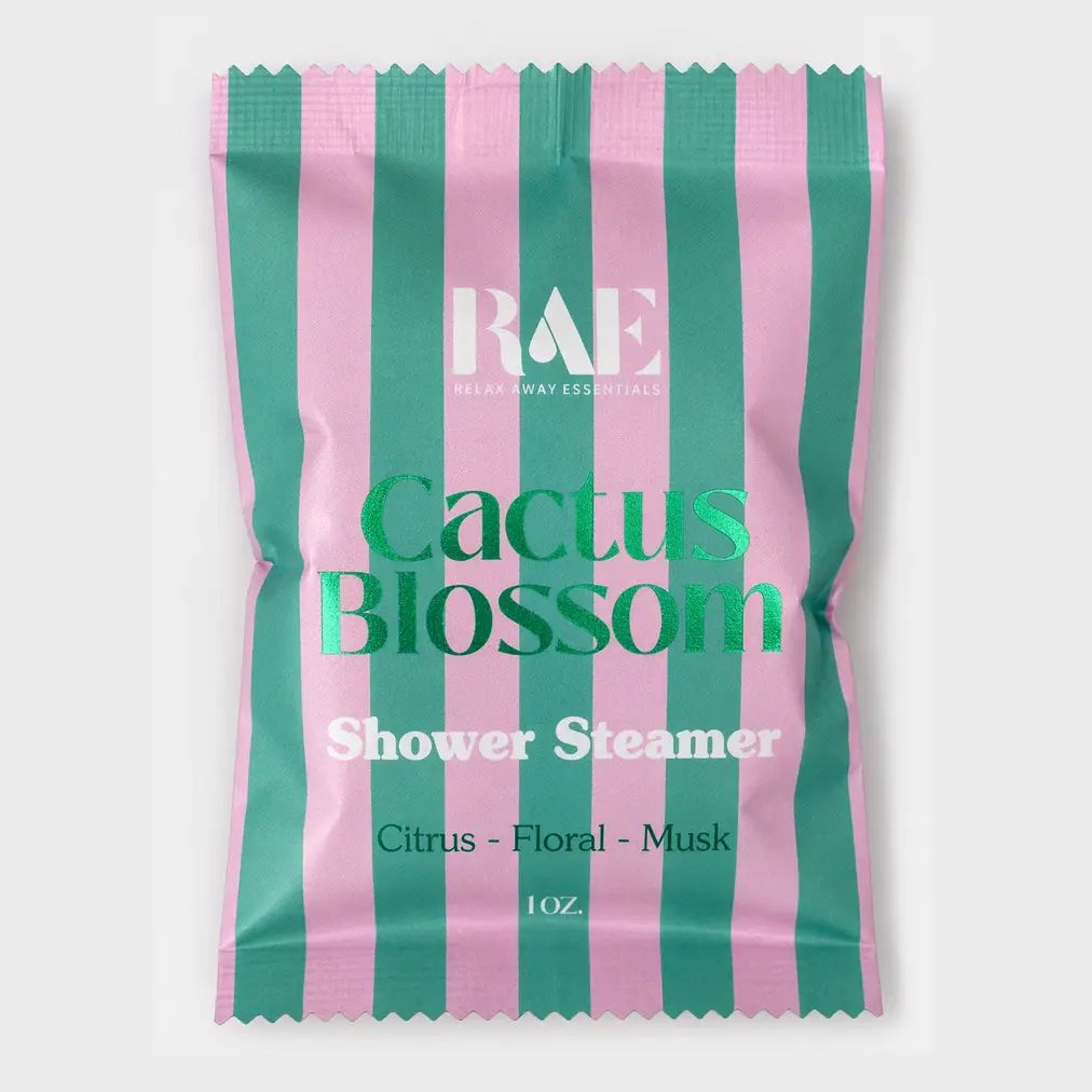 Relax Away Essentials Shower Steamer, Scent: Cactus Blossom