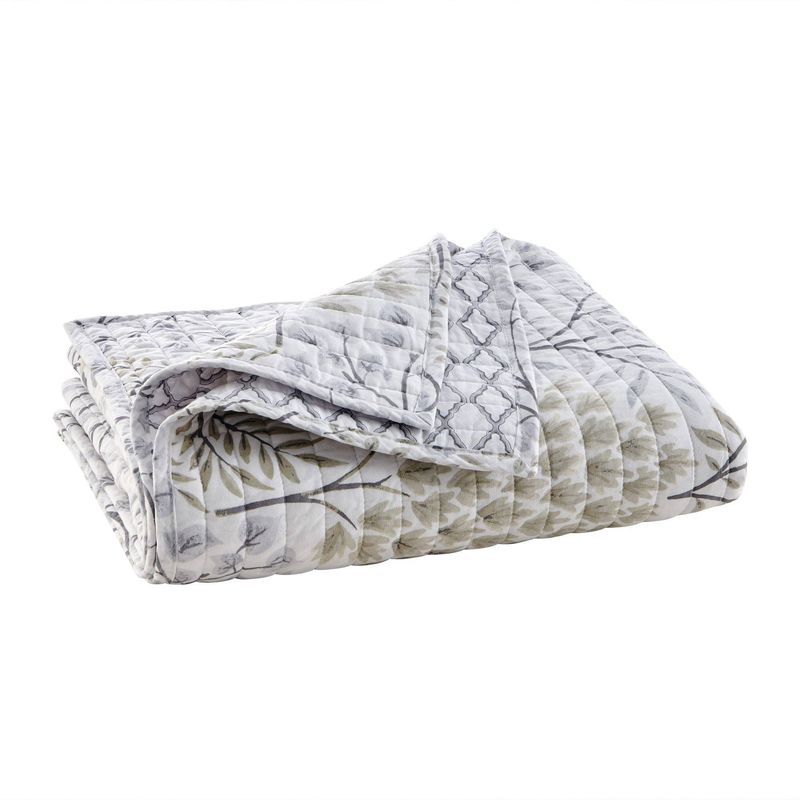 English Forest Quilted Throw