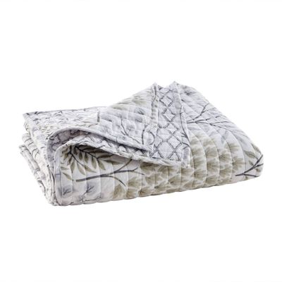 English Forest Quilted Throw