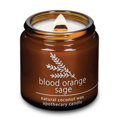 Blood Orange Sage Candle | 4 oz Apothecary