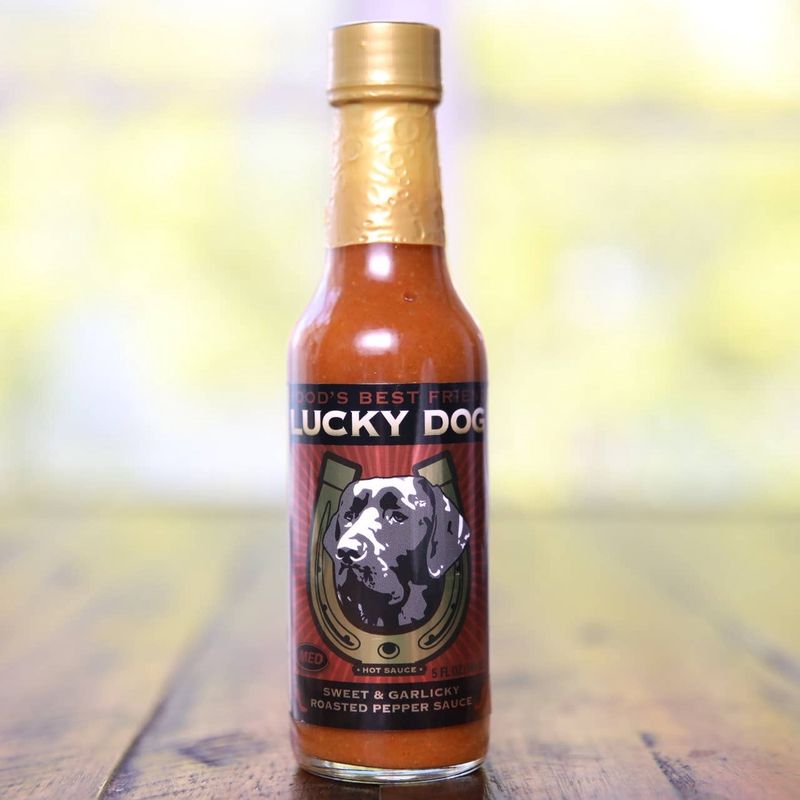 Lucky Dog Hot Pepper Sauce - Red Label