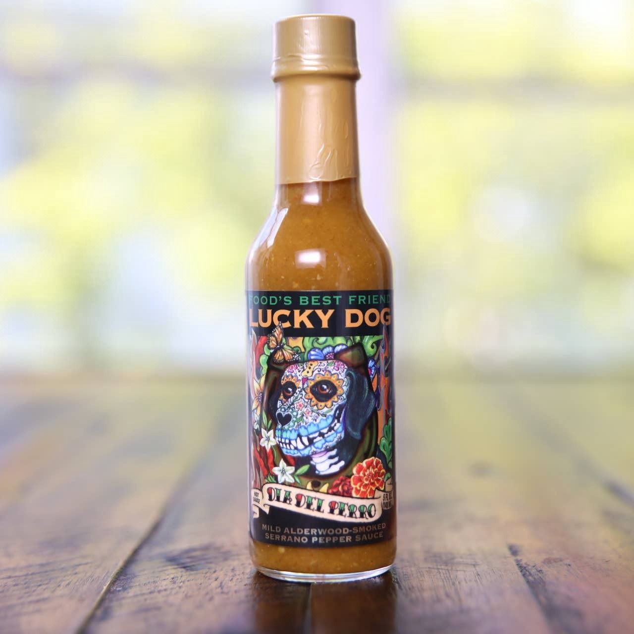 Lucky Dog Hot Pepper Sauce - Dia Del Perro