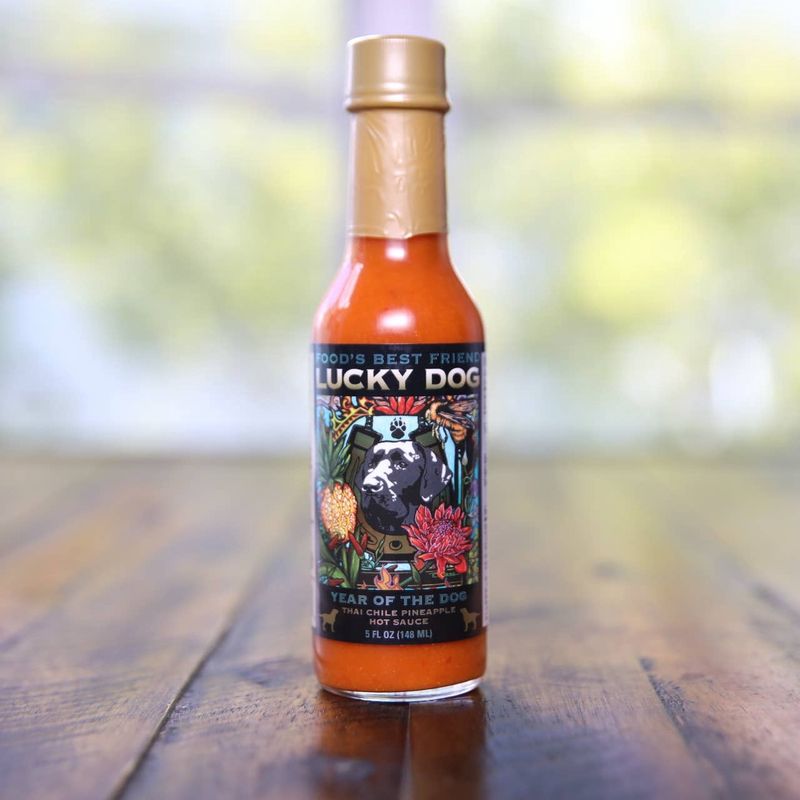 Lucky Dog Hot Pepper Sauce - Year of the Dog