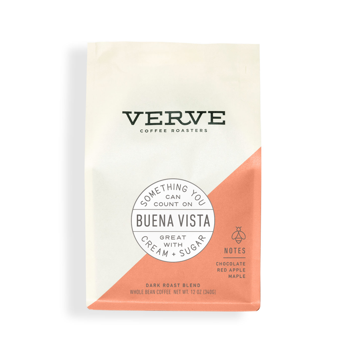 Verve Coffee Roasters Buena Vista Dark Roast: 12 oz. / Whole Bean