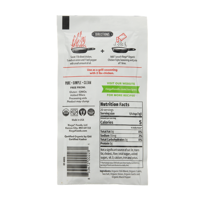 Organic Fajita Seasoning