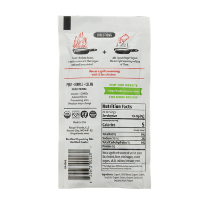 Organic Fajita Seasoning