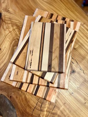 Appalachian Striped Wood Cutting Board