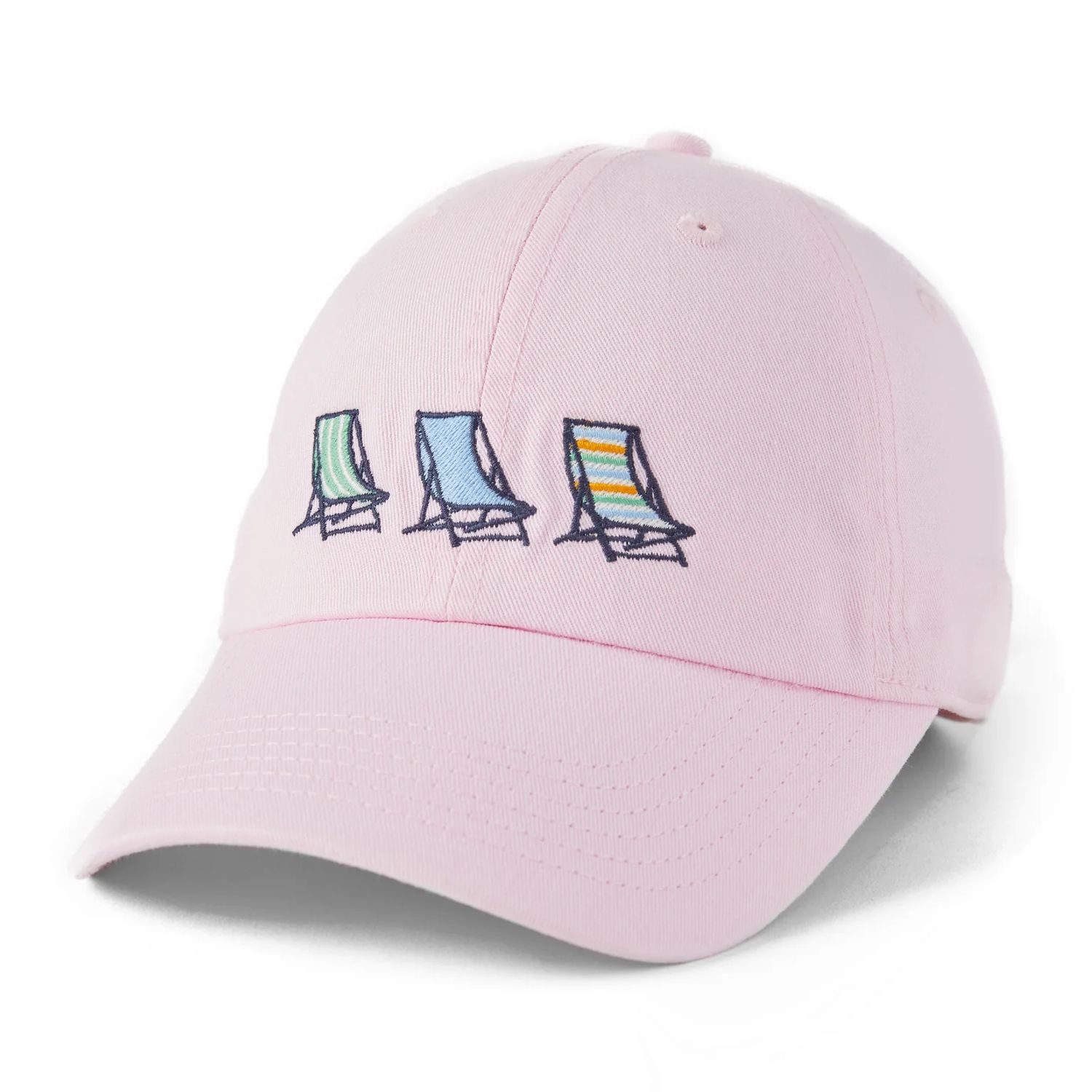 Life is Good Adult Unisex Beach Chairs Chill Cap, Color: Seashell Pink, Size: OS