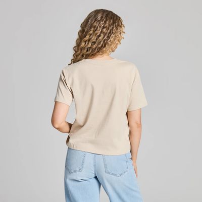Life is Good Women's Botanical Butterfly Short Sleeve Crusher Boxy Tee