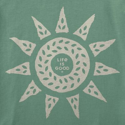 Life is Good Women's Crafty Sun Crusher-Flex Hoodie Tunic