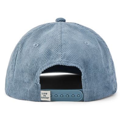 Life is Good Adult Unisex LIG Stripes Patch Corduroy Rope Hat
