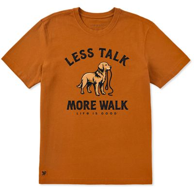 Life is Good Men's More Walk Short Sleeve Crusher Tee