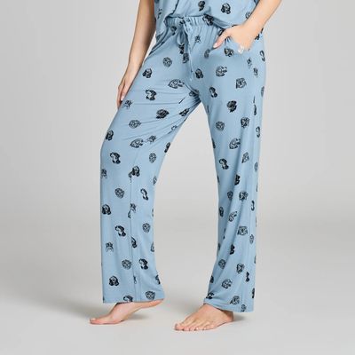 Life is Good Women's Dog Portrait Pattern Lightweight Sleep Pant