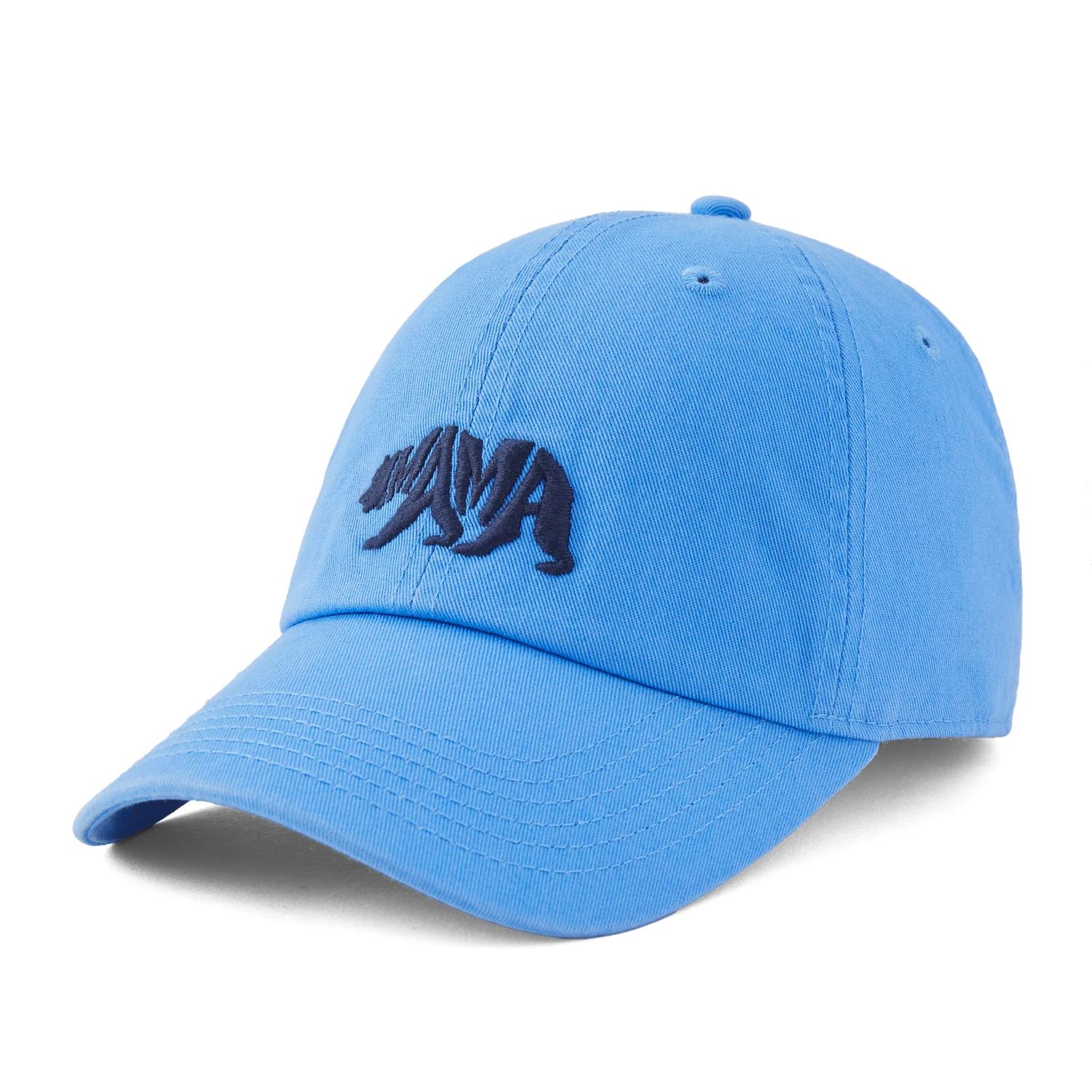 Life is Good Adult Unisex Mama Bear Chill Cap, Color: Cornflower Blue, Size: OS