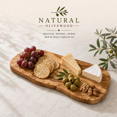 Olive Wood Cheese Board