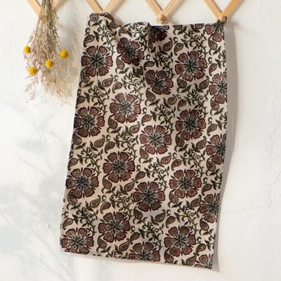 Dishtowel Block Print - Elysian