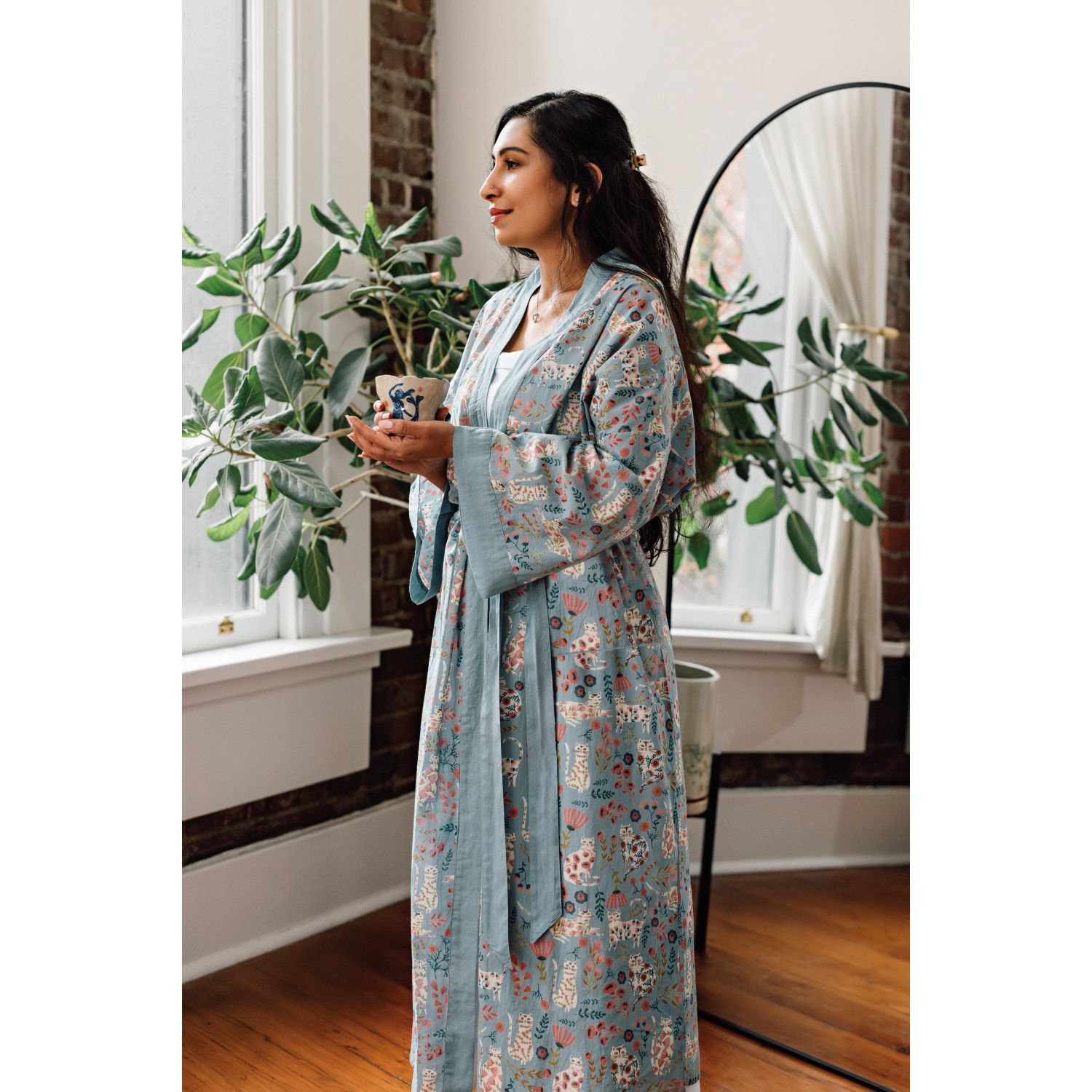 Kimono Robe - Catbloom