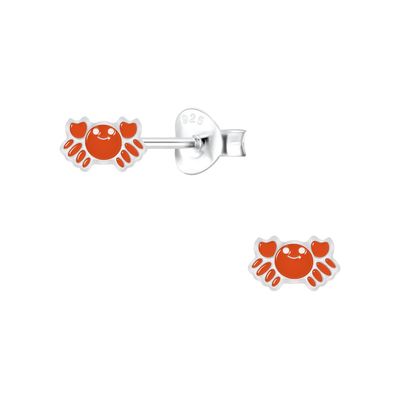 Tomas Jewelry Modern Crab Stud Earrings