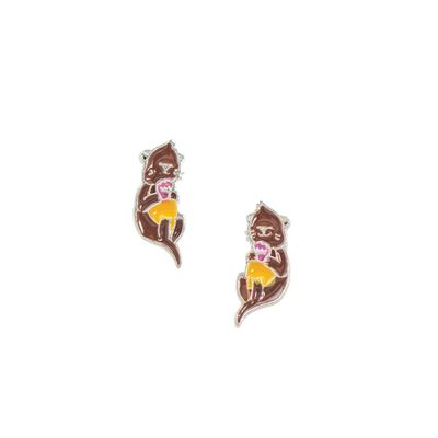Tomas Jewelry Otter Stud Earrings