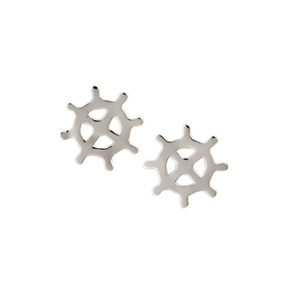 Tomas Jewelry at the Helm Stud Earrings, Color: Silver