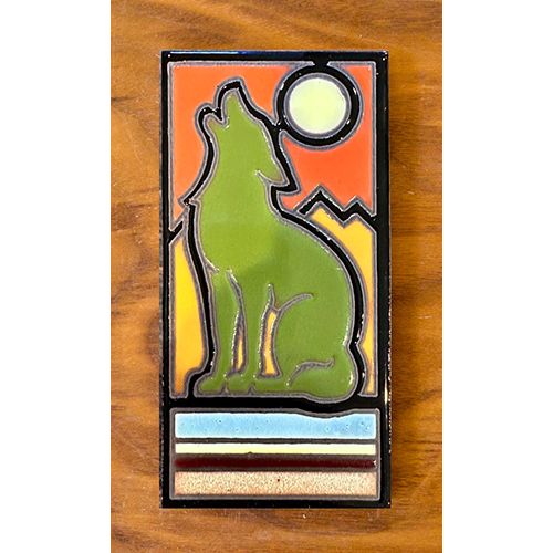Carly Quinn 3x6 Decorative Tile-Retro Coyote Orange
