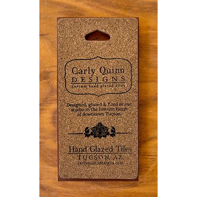 Carly Quinn 3x6 Decorative Tile-Retro Coyote Orange