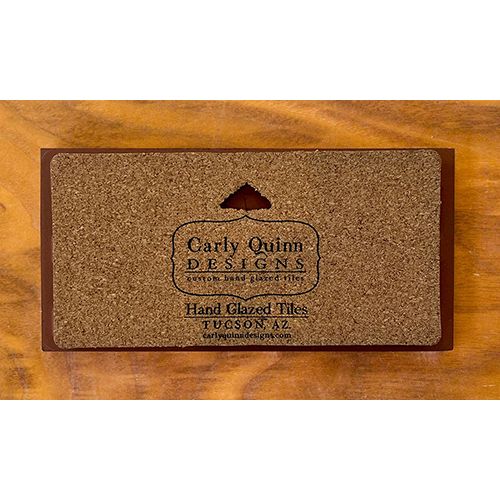 Carly Quinn 3x6 Decorative Tile-Retro Roadrunner Orange