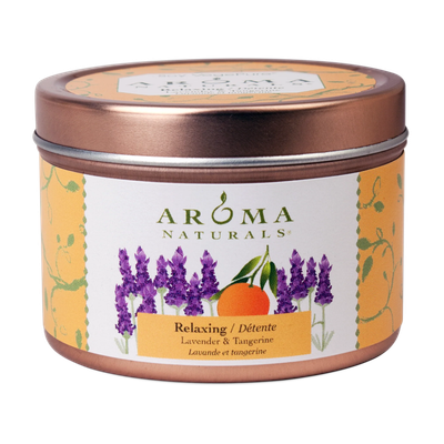 Aroma Naturals Relaxing Tin Candle-Small