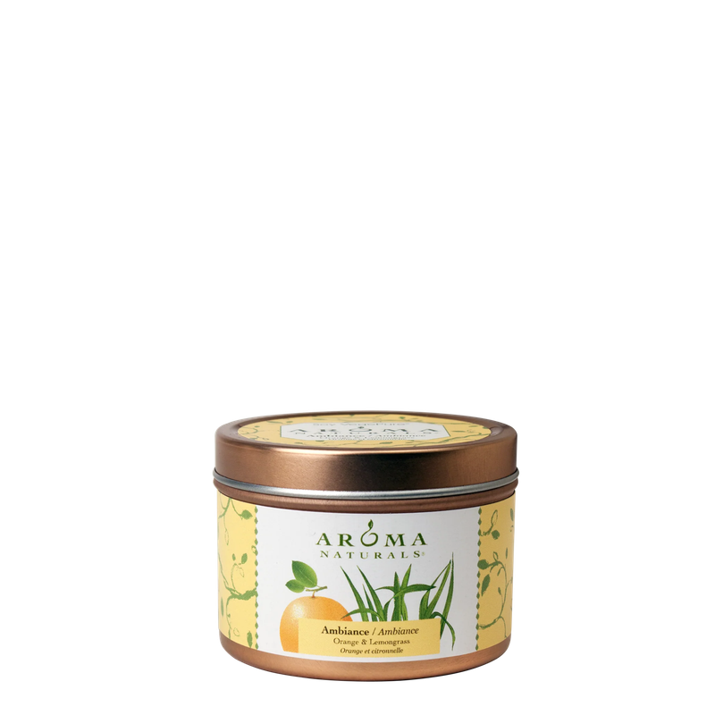Aroma Naturals Ambiance Tin Canle-Small