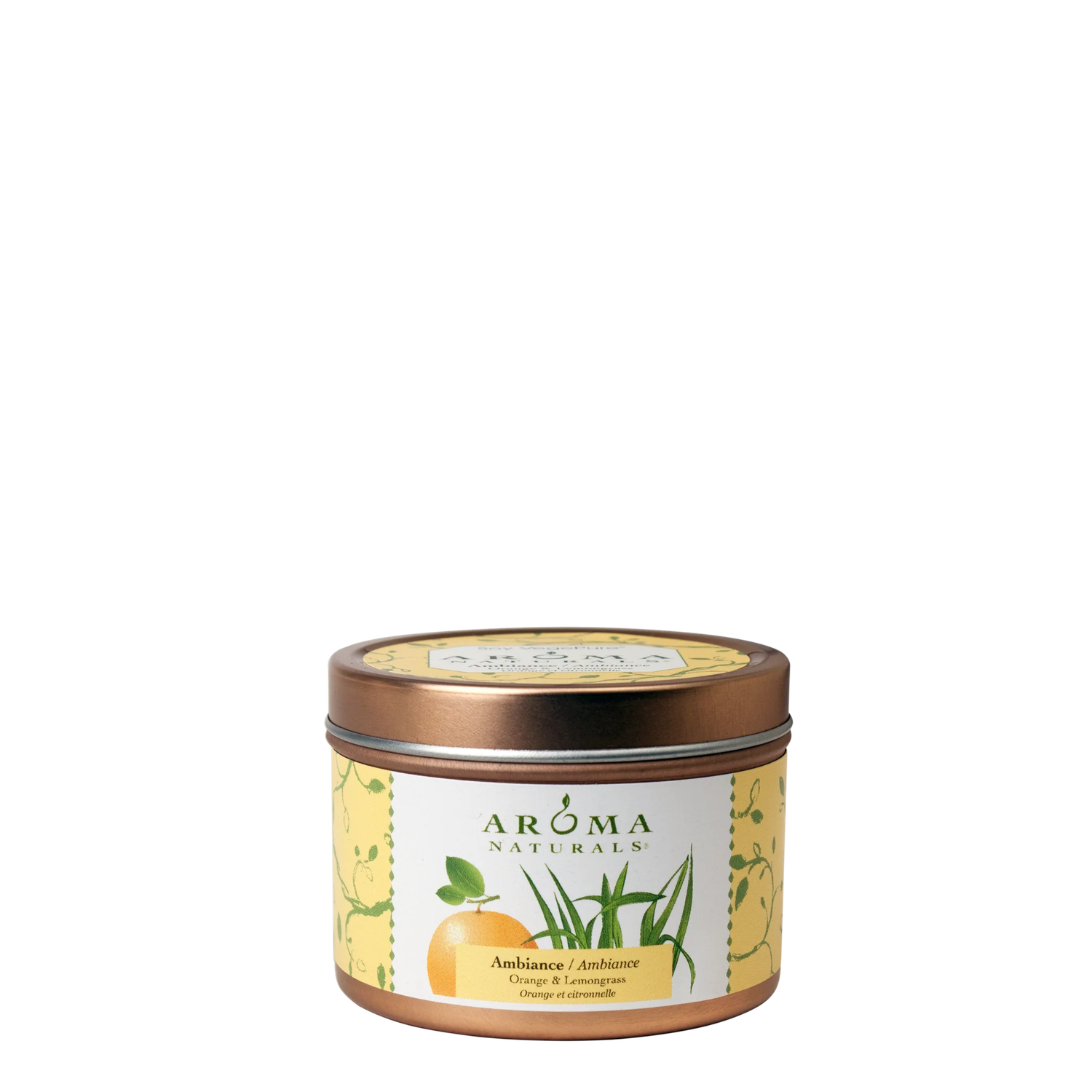 Aroma Naturals Ambiance Tin Canle-Small, Burn Time: 15 h, Size: 2.8 oz