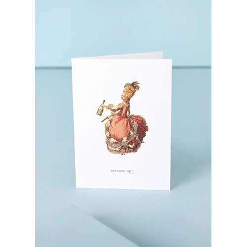 Card-Bottoms Up!