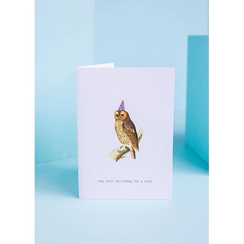 Card-Birthday Hoot