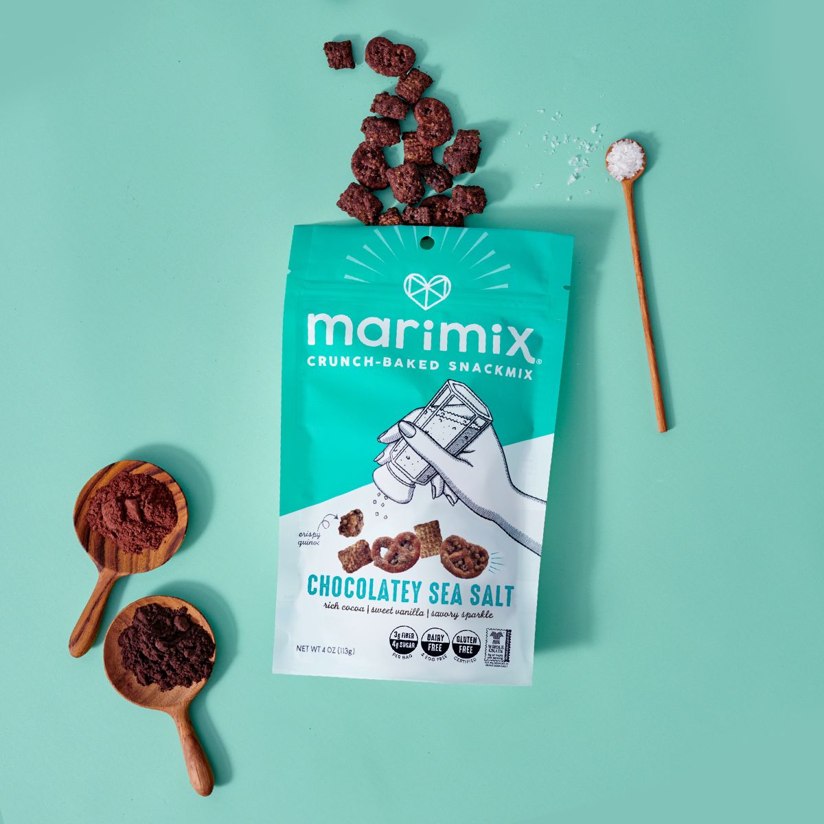Chocolatey Sea Salt Snack Mix