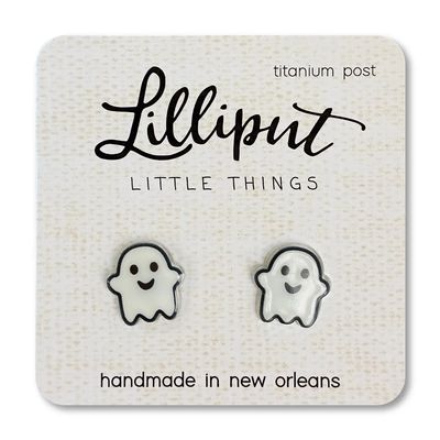 Lilliput Ghost/Halloween Earrings