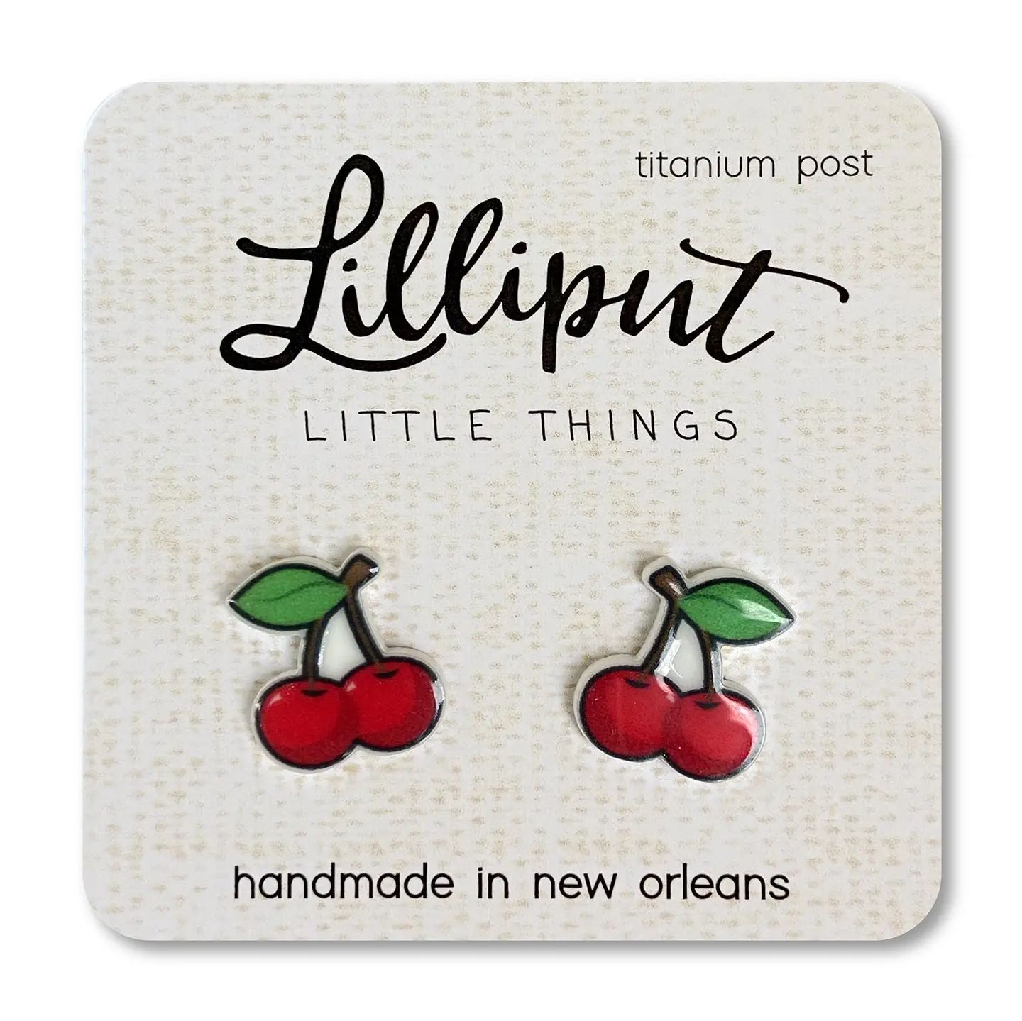 Lilliput Cherry Earrings