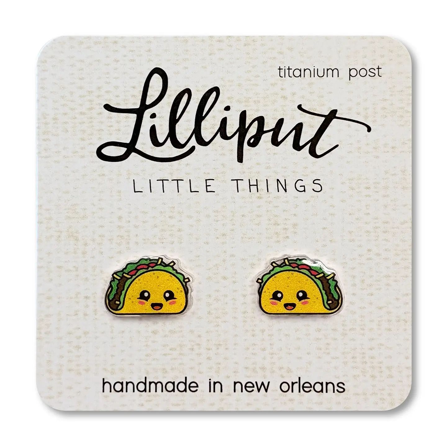 Lilliput Kawaii Taco Earrings