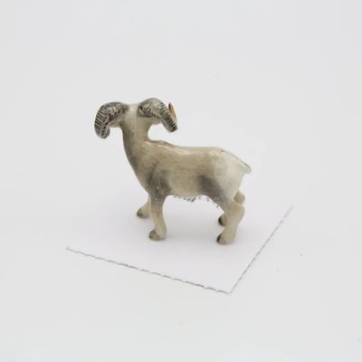 Little Critterz Porcelain Miniature - Clash Bighorn Sheep