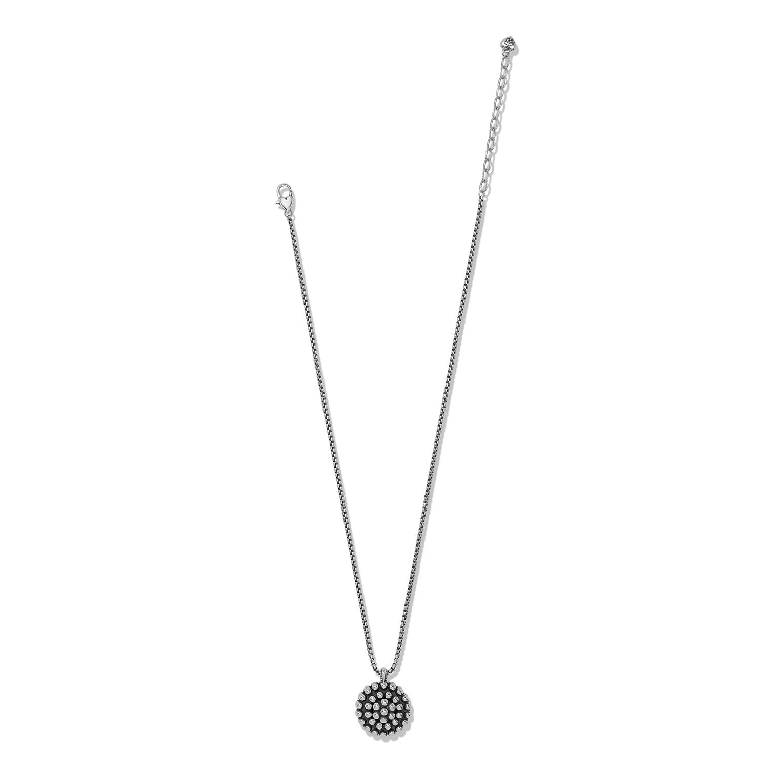 Brighton Pretty Tough Blossom Necklace, Color: Silver
