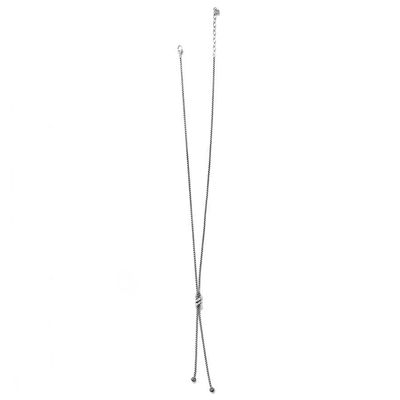 Brighton Interlok Twist Lariat Necklace