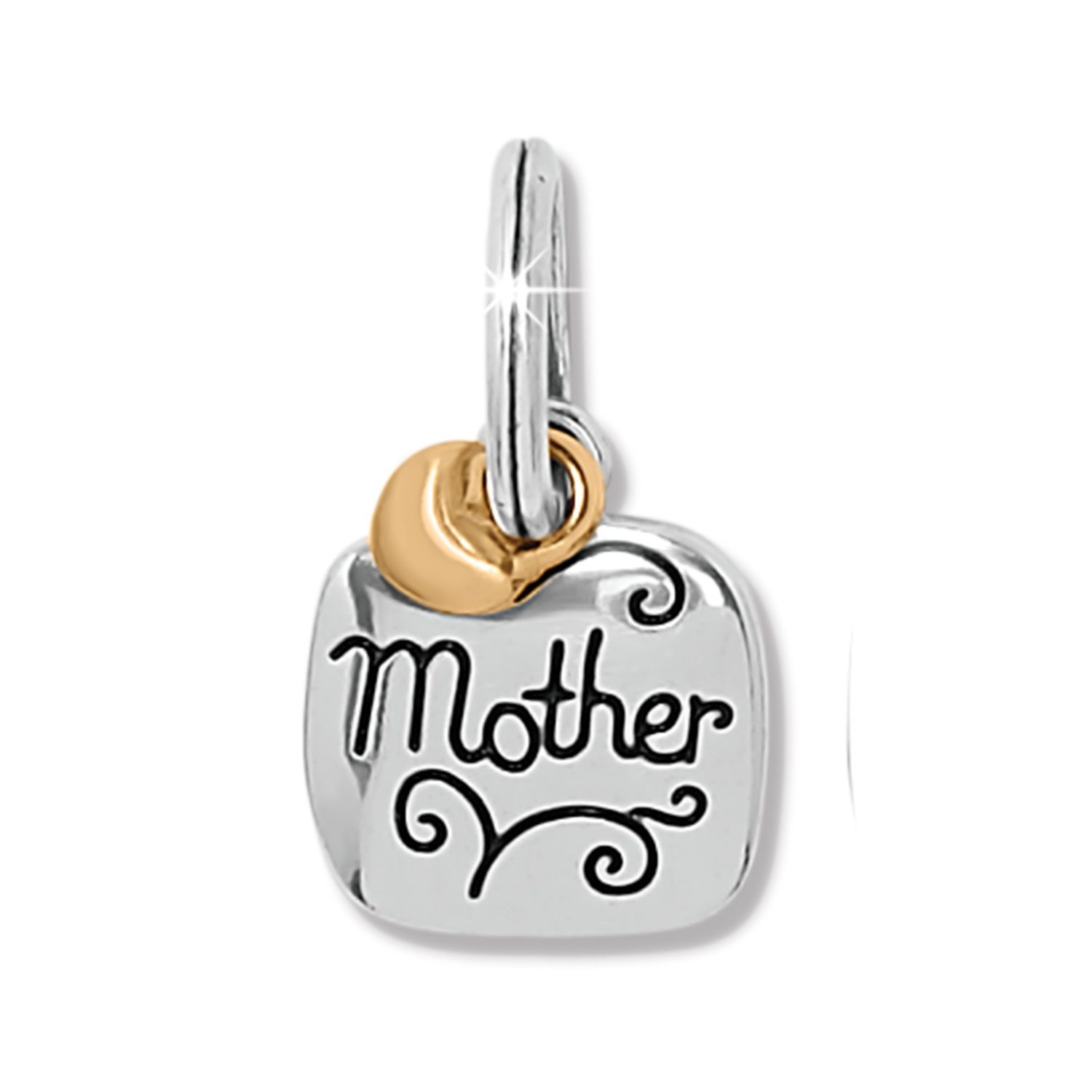 Brighton Mother Charm, Color: Silver/Gold