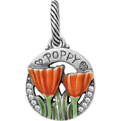 Brighton California Poppy Charm