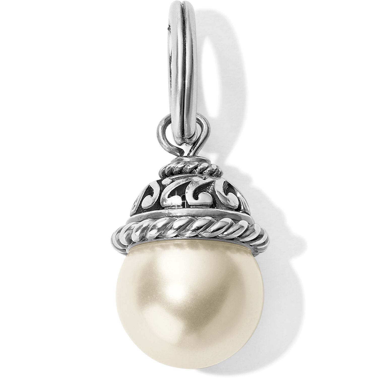 Brighton Pearlina Amulet, Color: Silver/Pearl