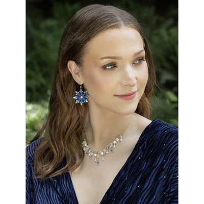 Holly Yashi Elsa Snowflake Earrings